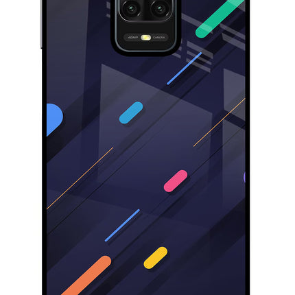 Abstract Design Redmi Note 9 Pro/Pro Max Glass Case