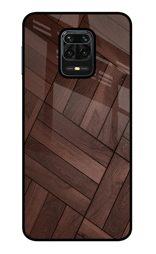 Wooden Texture Design Redmi Note 9 Pro/Pro Max Glass Case