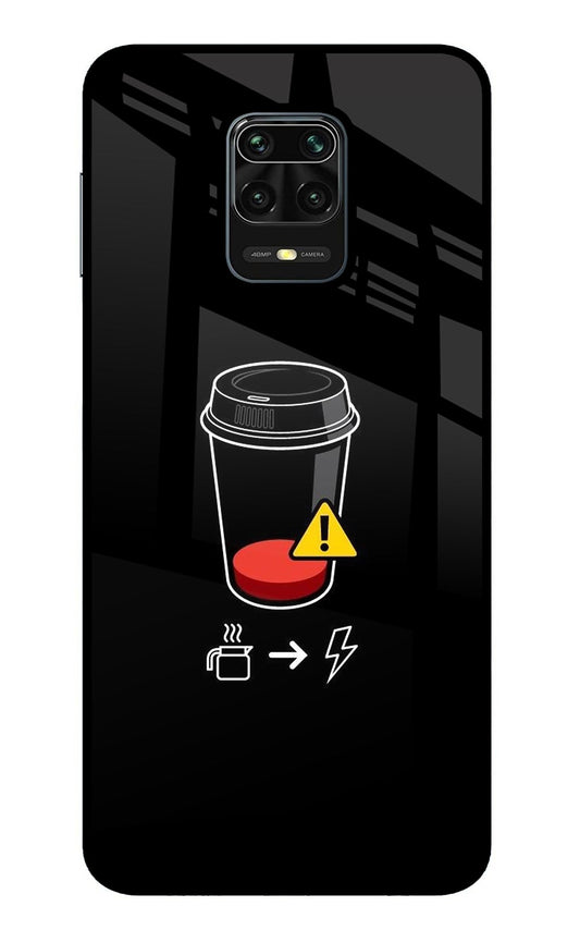 Coffee Redmi Note 9 Pro/Pro Max Glass Case