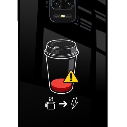 Coffee Redmi Note 9 Pro/Pro Max Glass Case