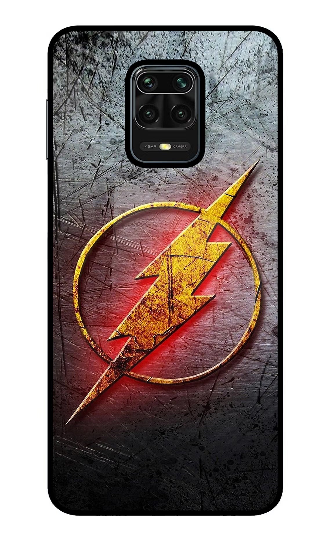 Flash Redmi Note 9 Pro/Pro Max Glass Case Back Cover by Casekaro