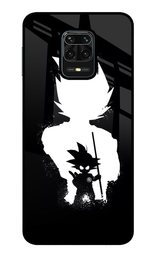 Goku Shadow Redmi Note 9 Pro/Pro Max Glass Case
