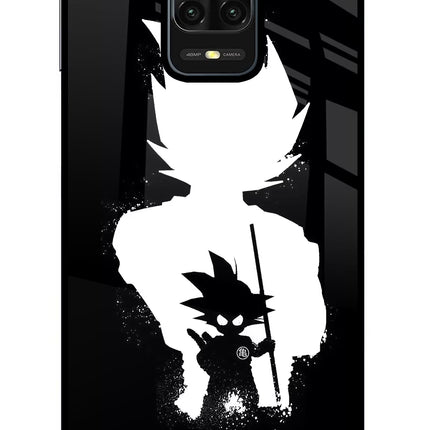 Goku Shadow Redmi Note 9 Pro/Pro Max Glass Case