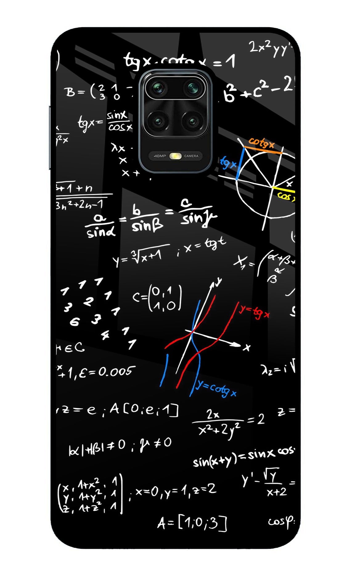 Mathematics Formula Redmi Note 9 Pro/Pro Max Back Cover