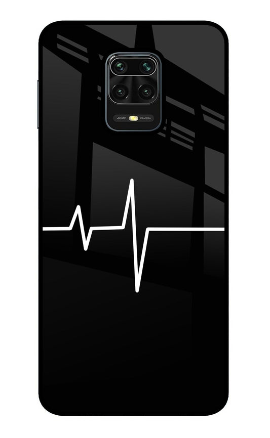 Heart Beats Redmi Note 9 Pro/Pro Max Glass Case