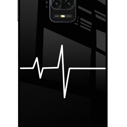 Heart Beats Redmi Note 9 Pro/Pro Max Glass Case