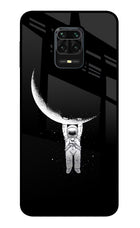 Moon Space Redmi Note 9 Pro/Pro Max Glass Case Back Cover by Casekaro
