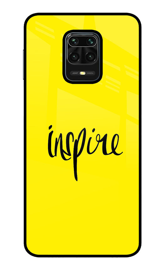 Inspire Redmi Note 9 Pro/Pro Max Glass Case