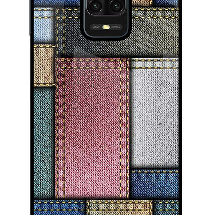 Multicolor Jeans Redmi Note 9 Pro/Pro Max Glass Case