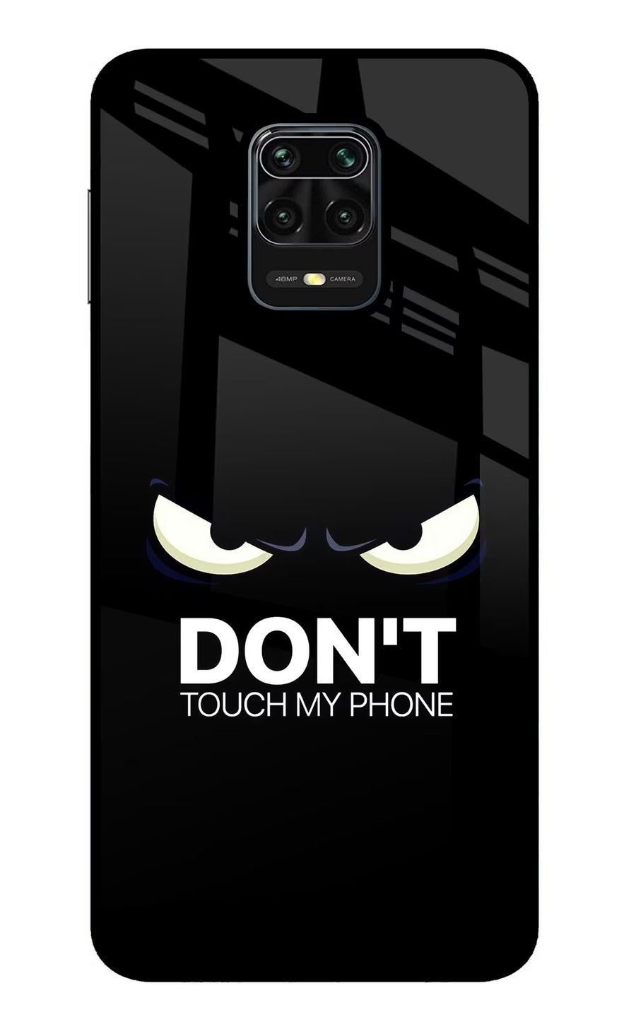 Don'T Touch My Phone Redmi Note 9 Pro/Pro Max Back Cover, Metal case
