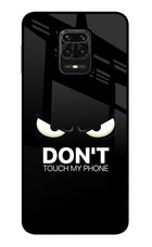 Don'T Touch My Phone Redmi Note 9 Pro/Pro Max Glass Case