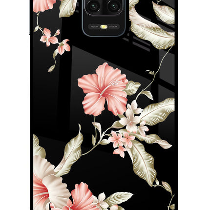 Flowers Redmi Note 9 Pro/Pro Max Glass Case