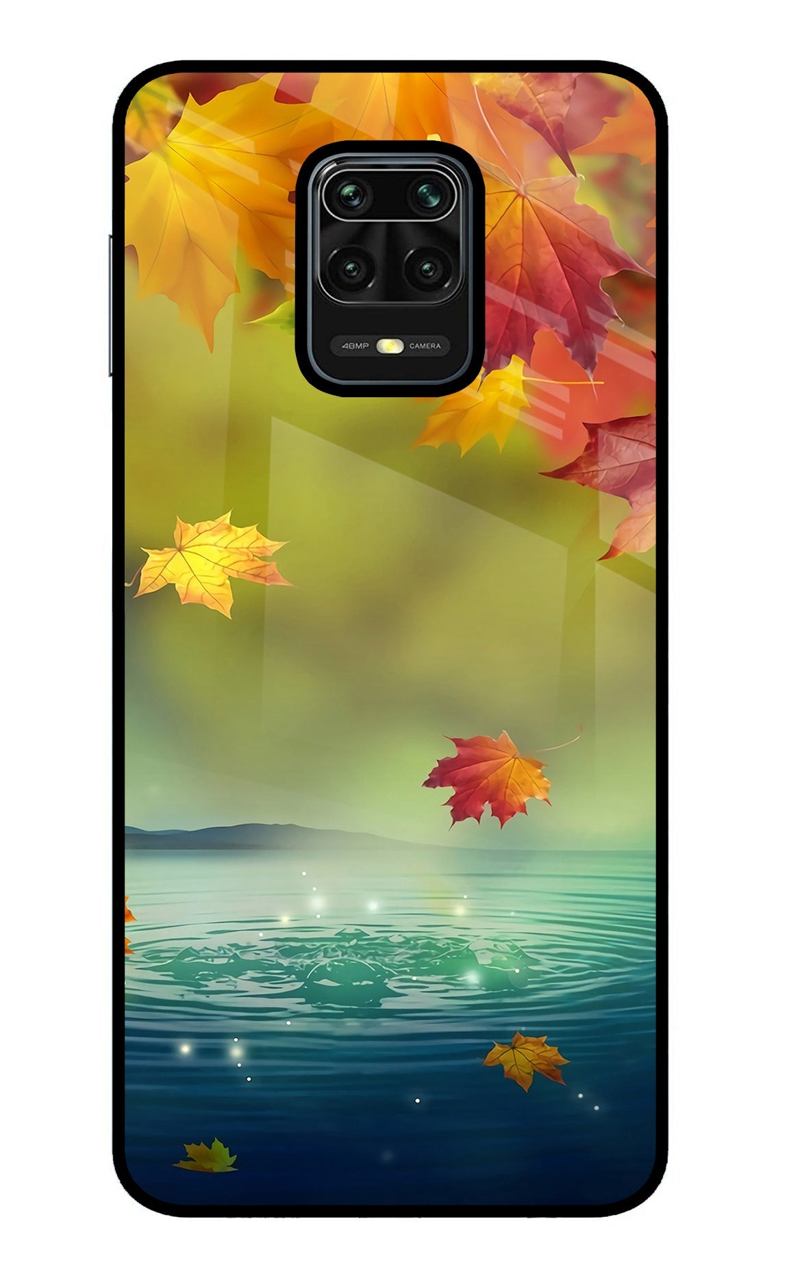 Flowers Redmi Note 9 Pro/Pro Max Glass Case