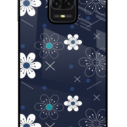 Flowers Redmi Note 9 Pro/Pro Max Glass Case