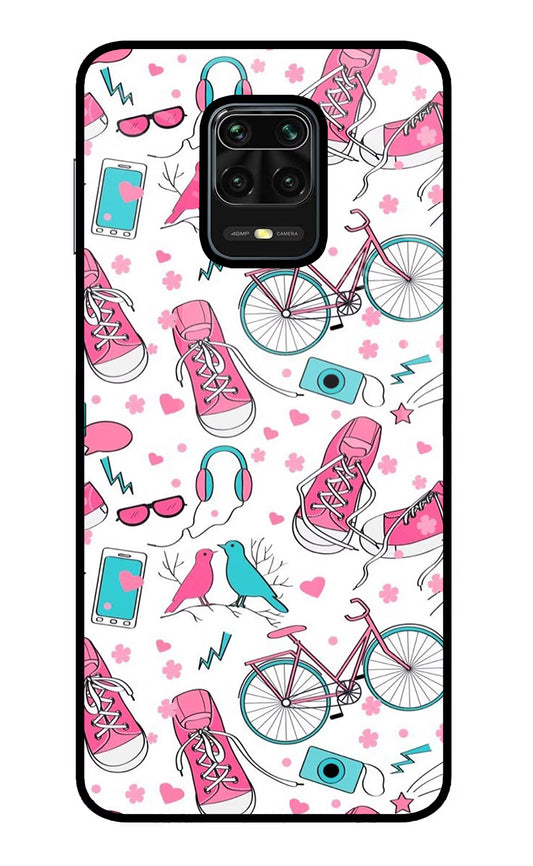 Artwork Redmi Note 9 Pro/Pro Max Glass Case