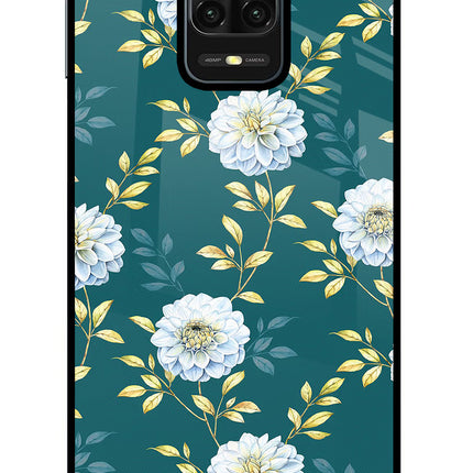 Flowers Redmi Note 9 Pro/Pro Max Glass Case