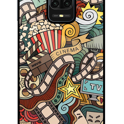 Cinema Abstract Redmi Note 9 Pro/Pro Max Glass Case