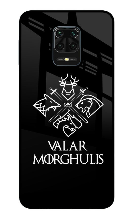 Valar Morghulis | Game Of Thrones Redmi Note 9 Pro/Pro Max Glass Case