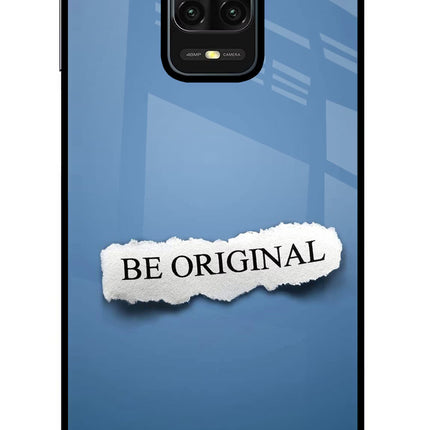 Be Original Redmi Note 9 Pro/Pro Max Glass Case