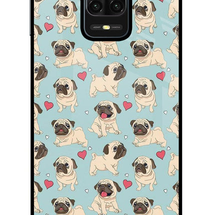 Pug Dog Redmi Note 9 Pro/Pro Max Glass Case
