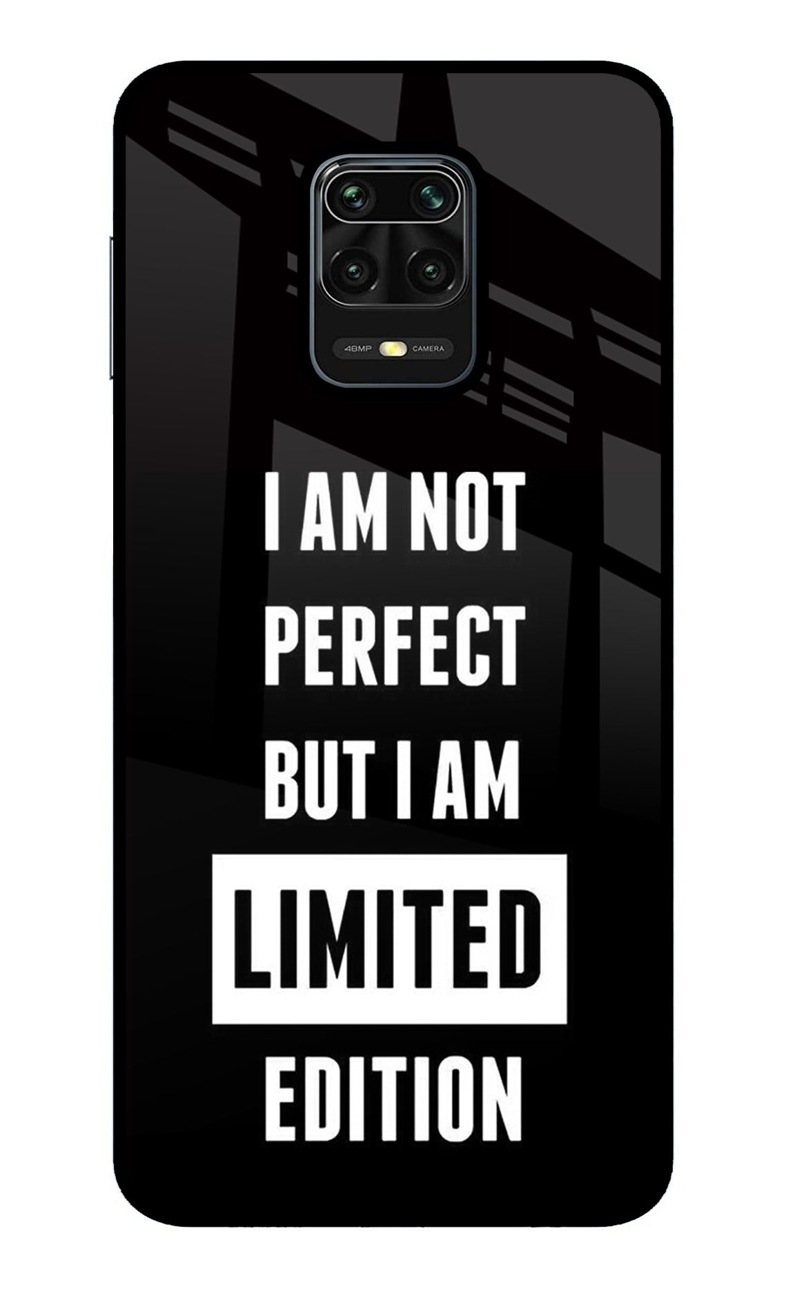 I Am Not Perfect But I Am Limited Edition Redmi Note 9 Pro/Pro Max Back Cover