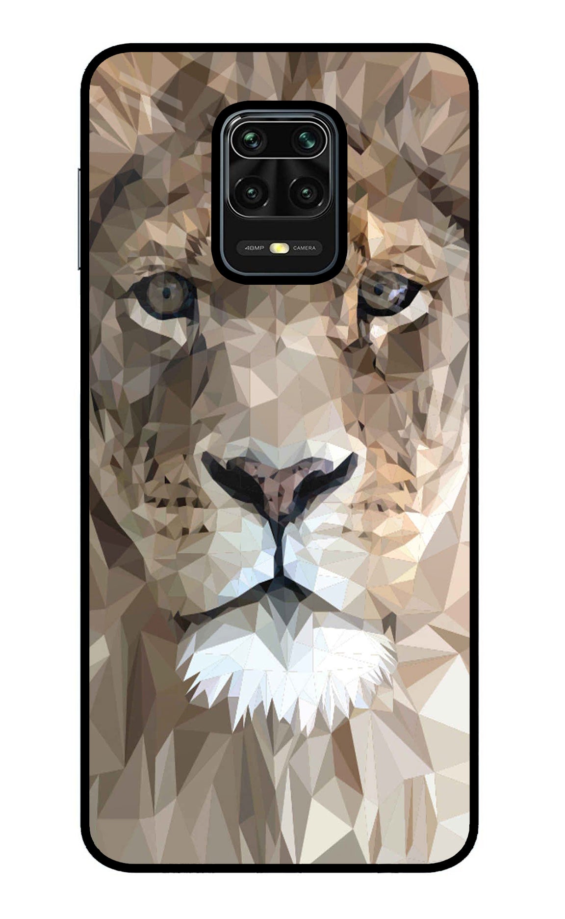 Lion Art Redmi Note 9 Pro/Pro Max Glass Case