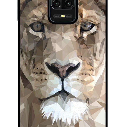 Lion Art Redmi Note 9 Pro/Pro Max Glass Case