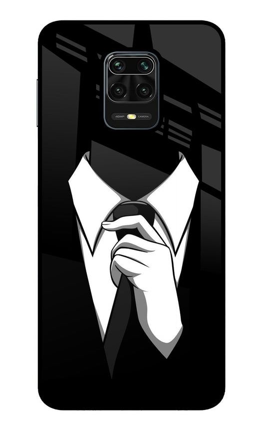 Black Tie Redmi Note 9 Pro/Pro Max Glass Case