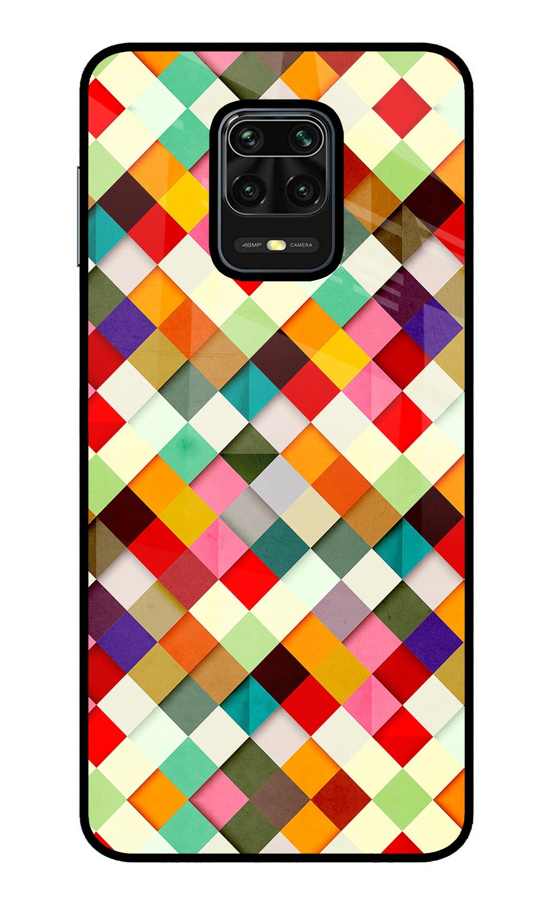 Geometric Abstract Colorful Redmi Note 9 Pro/Pro Max Back Cover