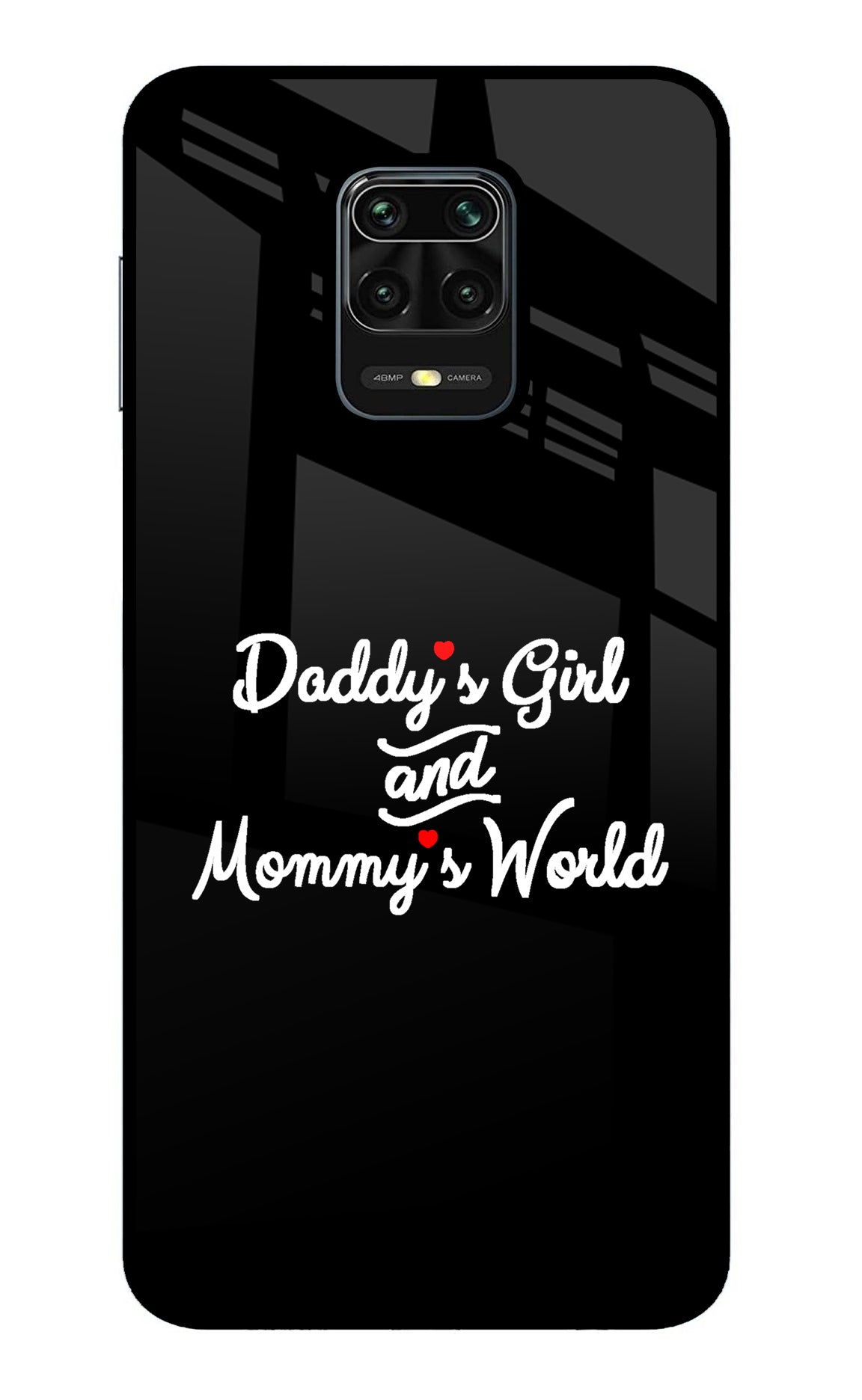 Daddy's Girl and Mommy's World Redmi Note 9 Pro/Pro Max Back Cover