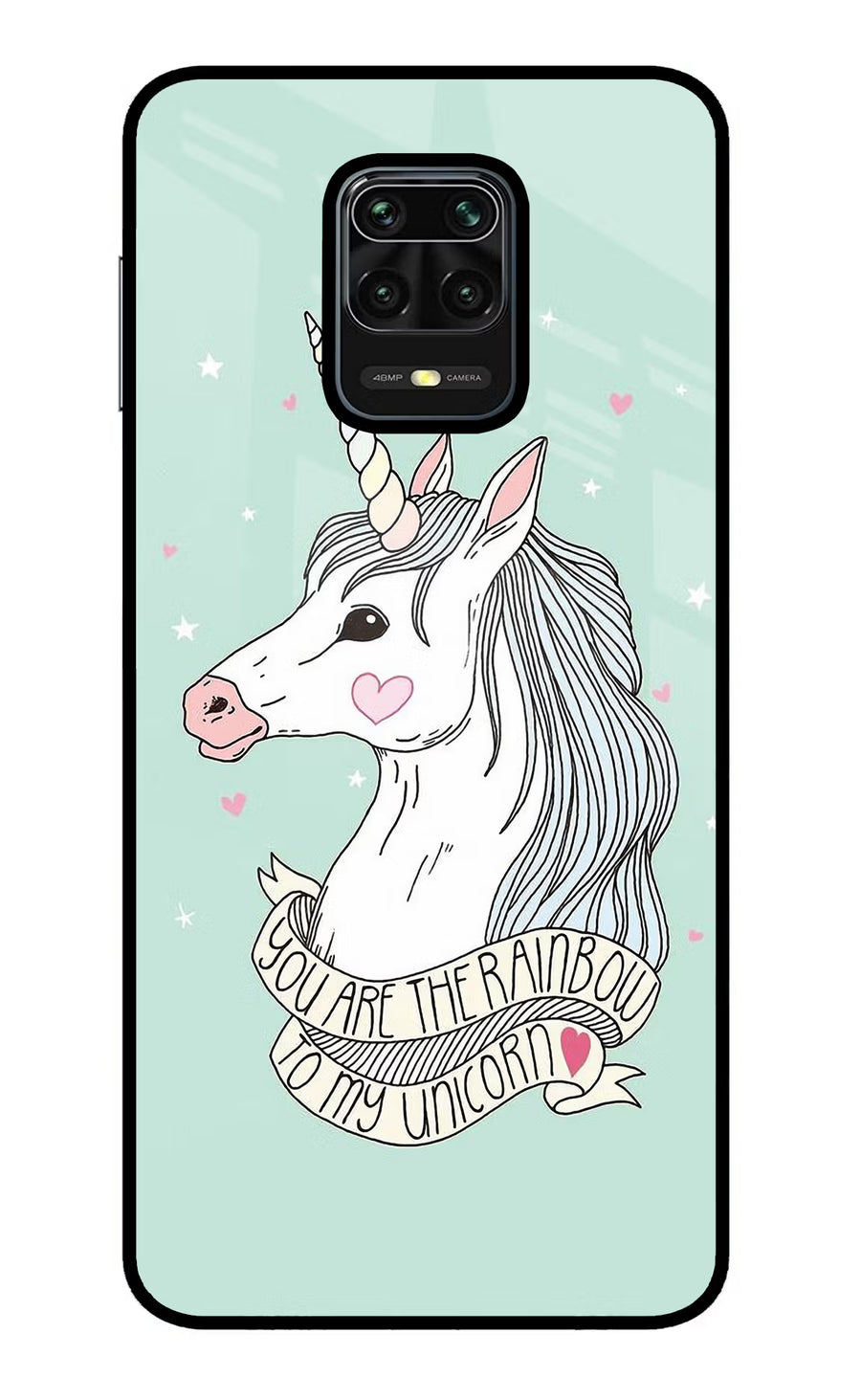 Unicorn Wallpaper Redmi Note 9 Pro/Pro Max Back Cover, Metal case