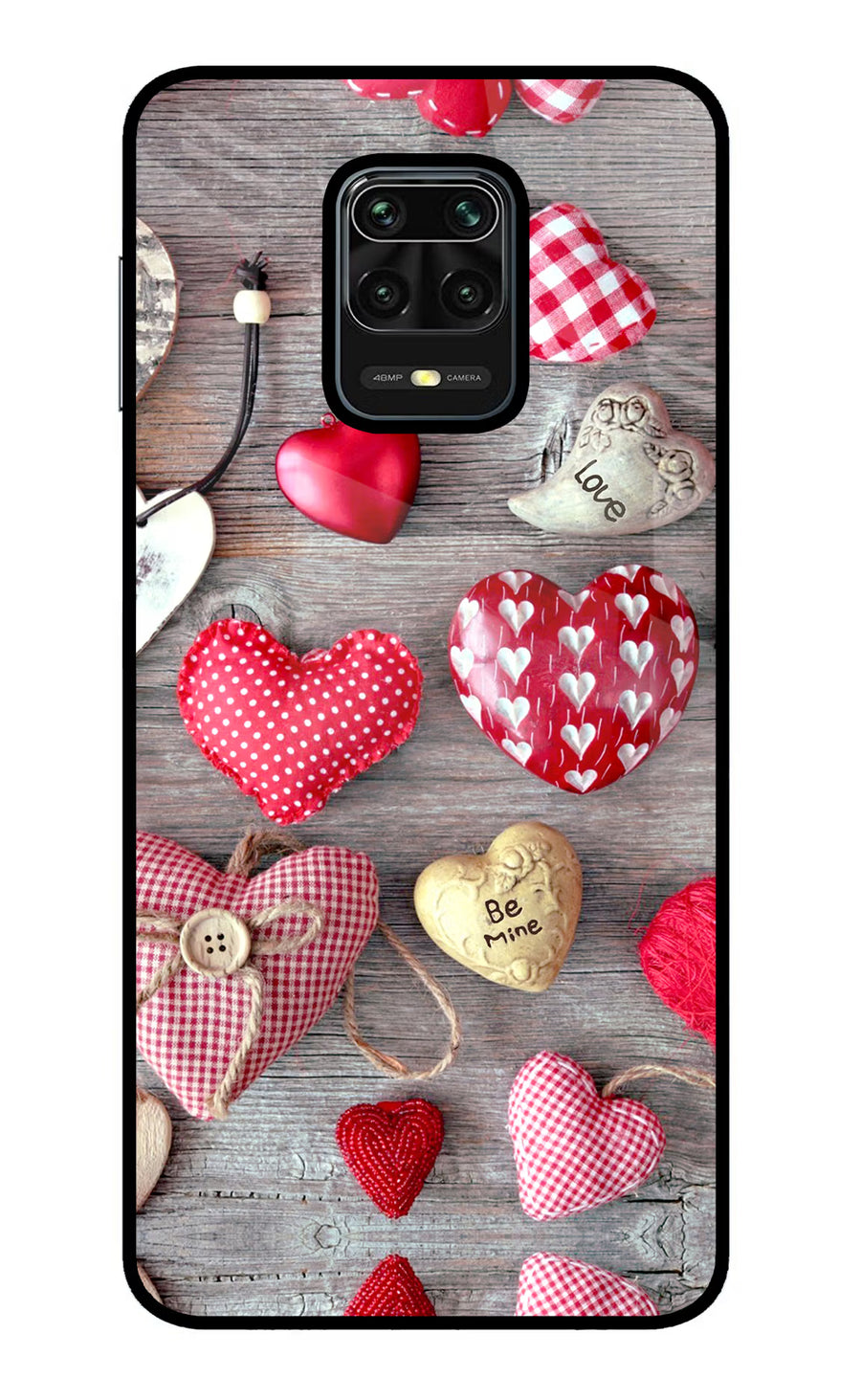 Love Wallpaper Redmi Note 9 Pro/Pro Max Back Cover, Metal case