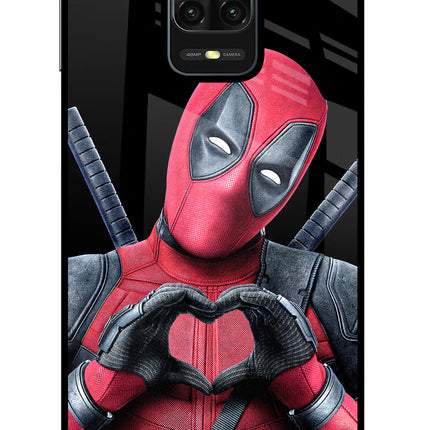 Deadpool Redmi Note 9 Pro/Pro Max Glass Case