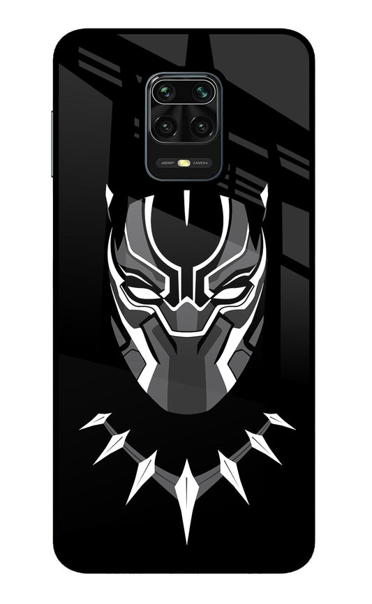 Black Panther Redmi Note 9 Pro/Pro Max Glass Case