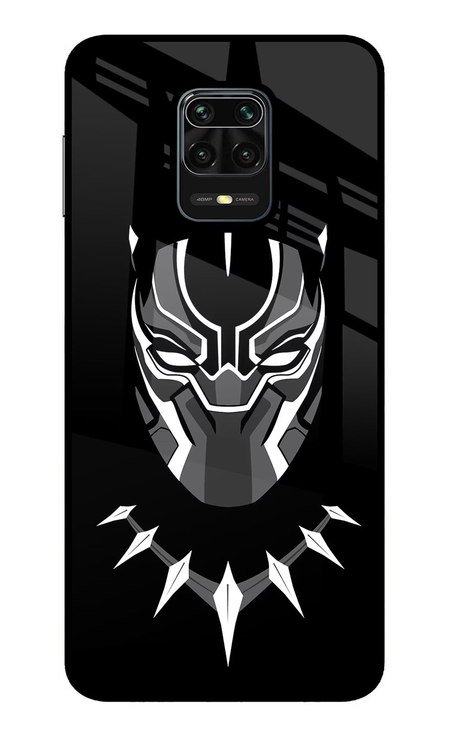 Black Panther Redmi Note 9 Pro/Pro Max Back Cover, Metal case
