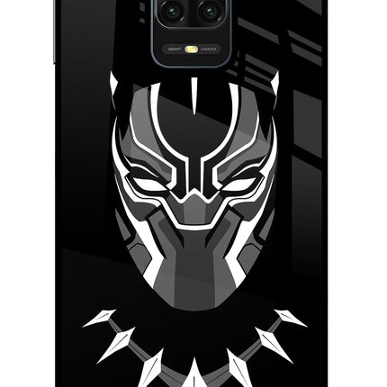 Black Panther Redmi Note 9 Pro/Pro Max Glass Case
