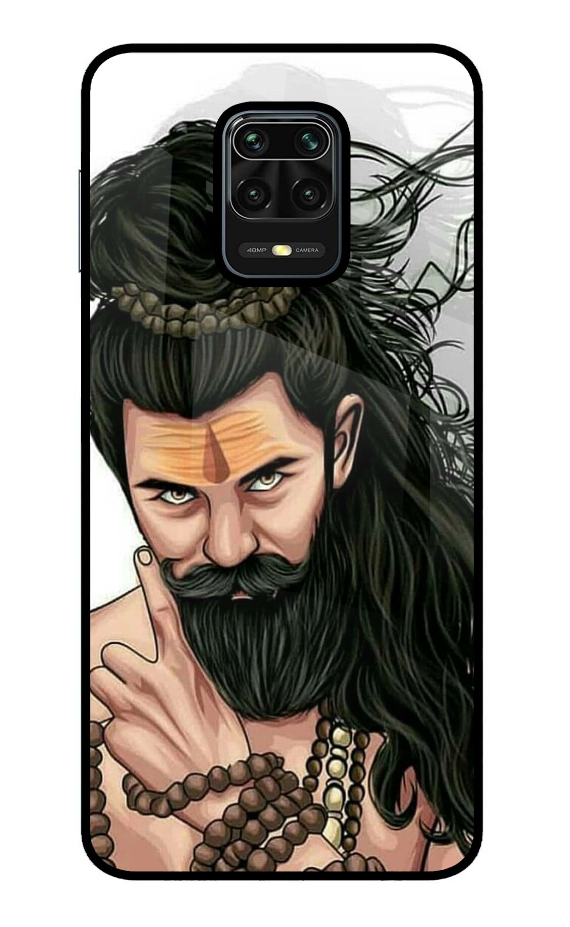 Mahadev Redmi Note 9 Pro/Pro Max Glass Case