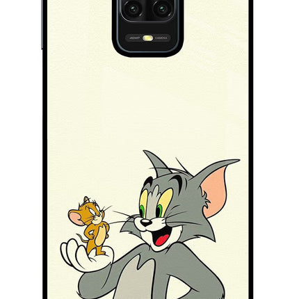 Tom & Jerry Redmi Note 9 Pro/Pro Max Glass Case