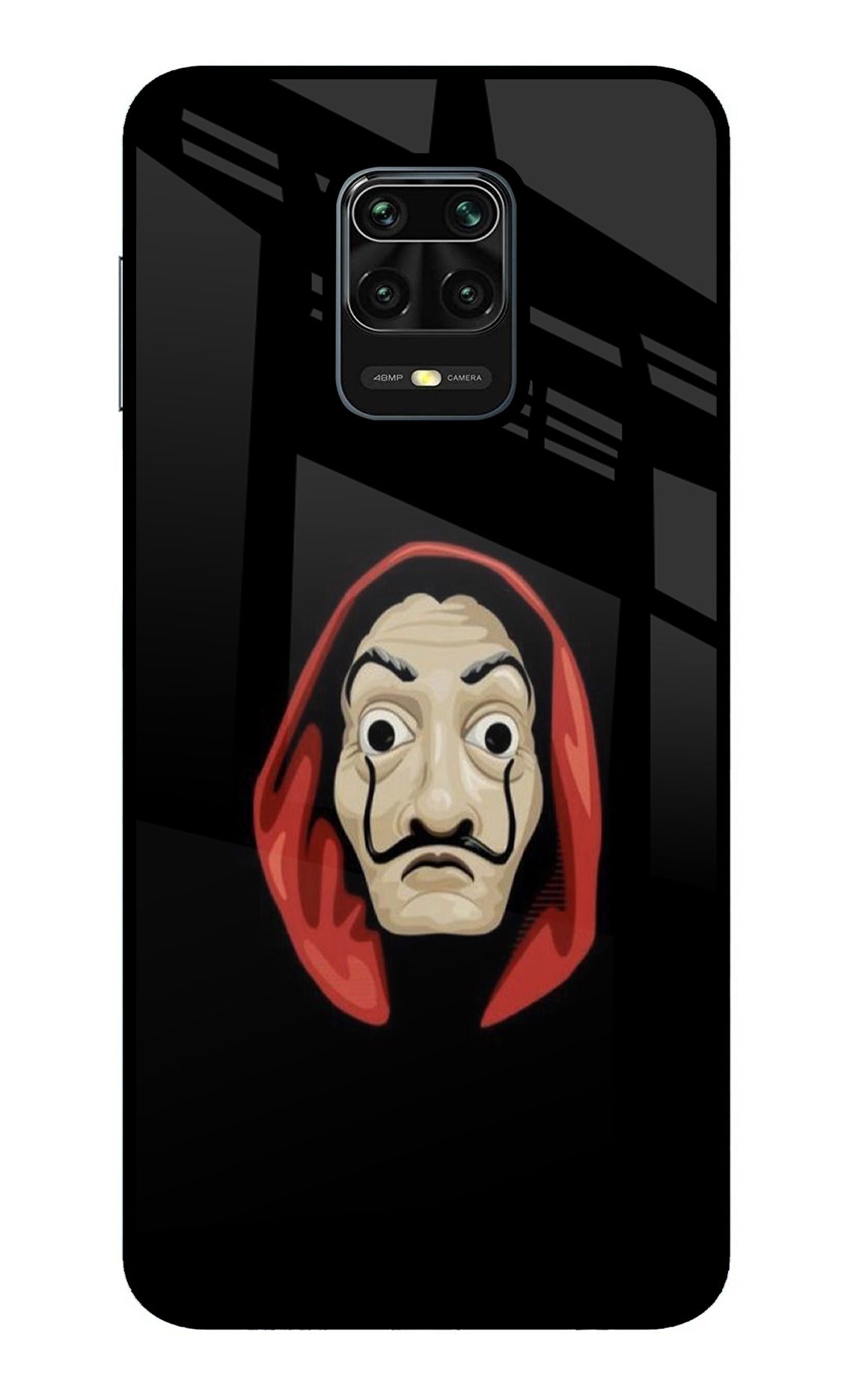 Money Heist Redmi Note 9 Pro/Pro Max Glass Case