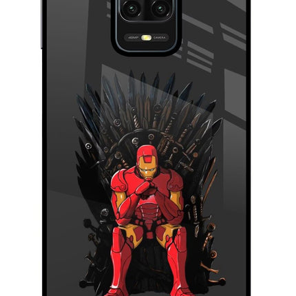 Ironman Throne Redmi Note 9 Pro/Pro Max Glass Case