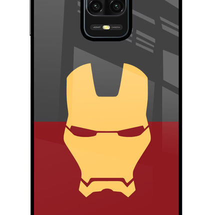 Ironman Redmi Note 9 Pro/Pro Max Glass Case