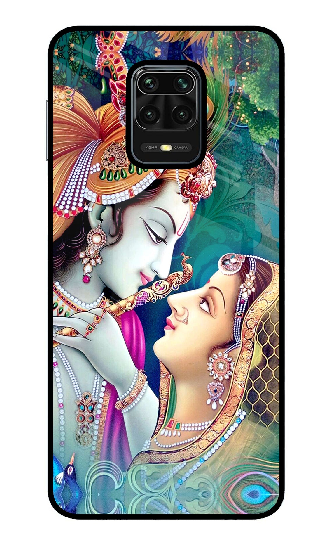 Lord Radha Krishna Redmi Note 9 Pro/Pro Max Glass Case