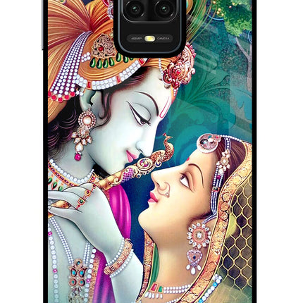 Lord Radha Krishna Redmi Note 9 Pro/Pro Max Glass Case