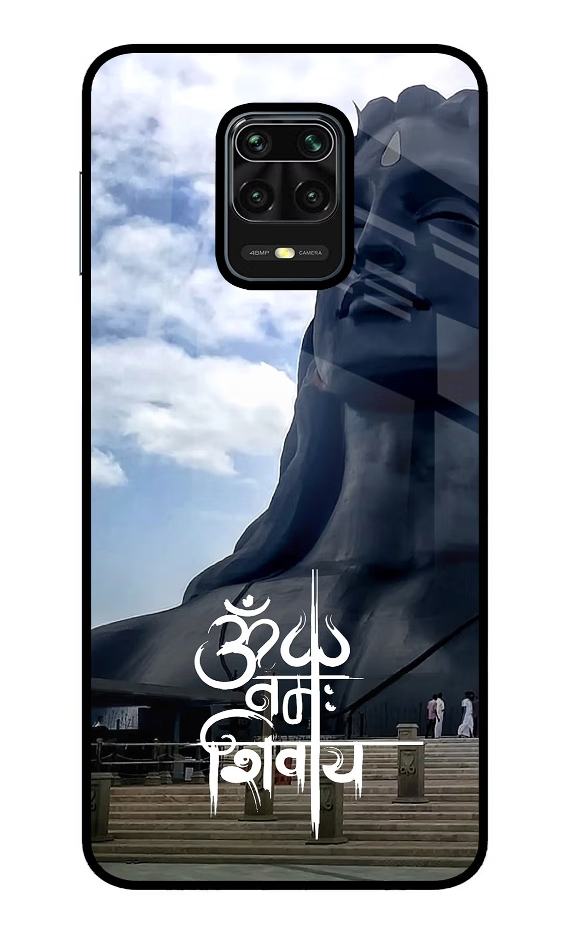 Om Namah Shivay Redmi Note 9 Pro/Pro Max Glass Case Back Cover by Casekaro