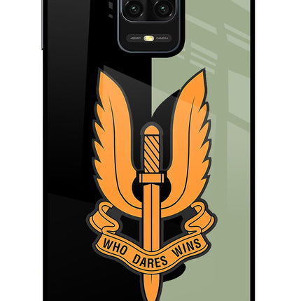 Balidan Logo Redmi Note 9 Pro/Pro Max Glass Case