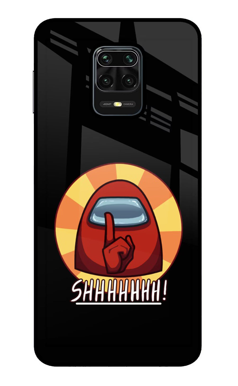 Among Us Shhh! Redmi Note 9 Pro/Pro Max Back Cover, Metal case