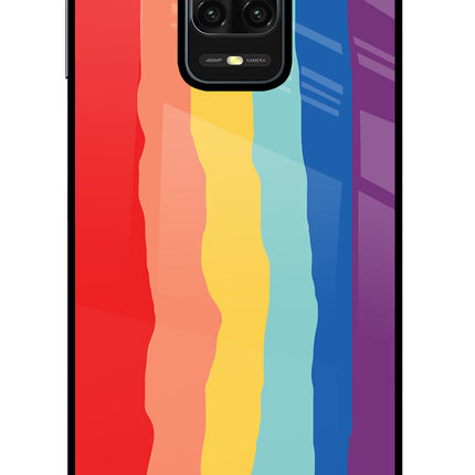 Rainbow Redmi Note 9 Pro/Pro Max Glass Case