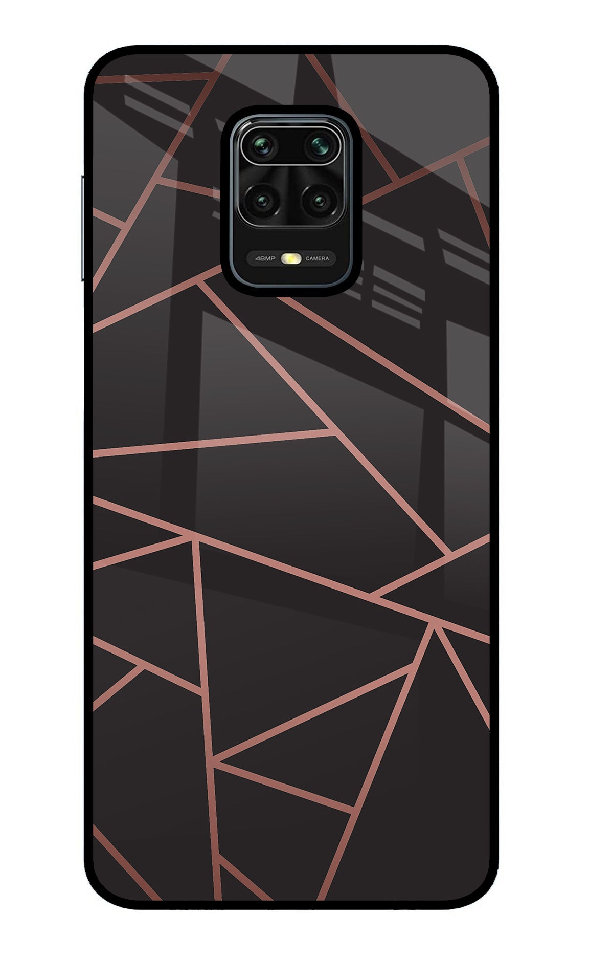 Geometric Pattern Redmi Note 9 Pro/Pro Max Glass Case