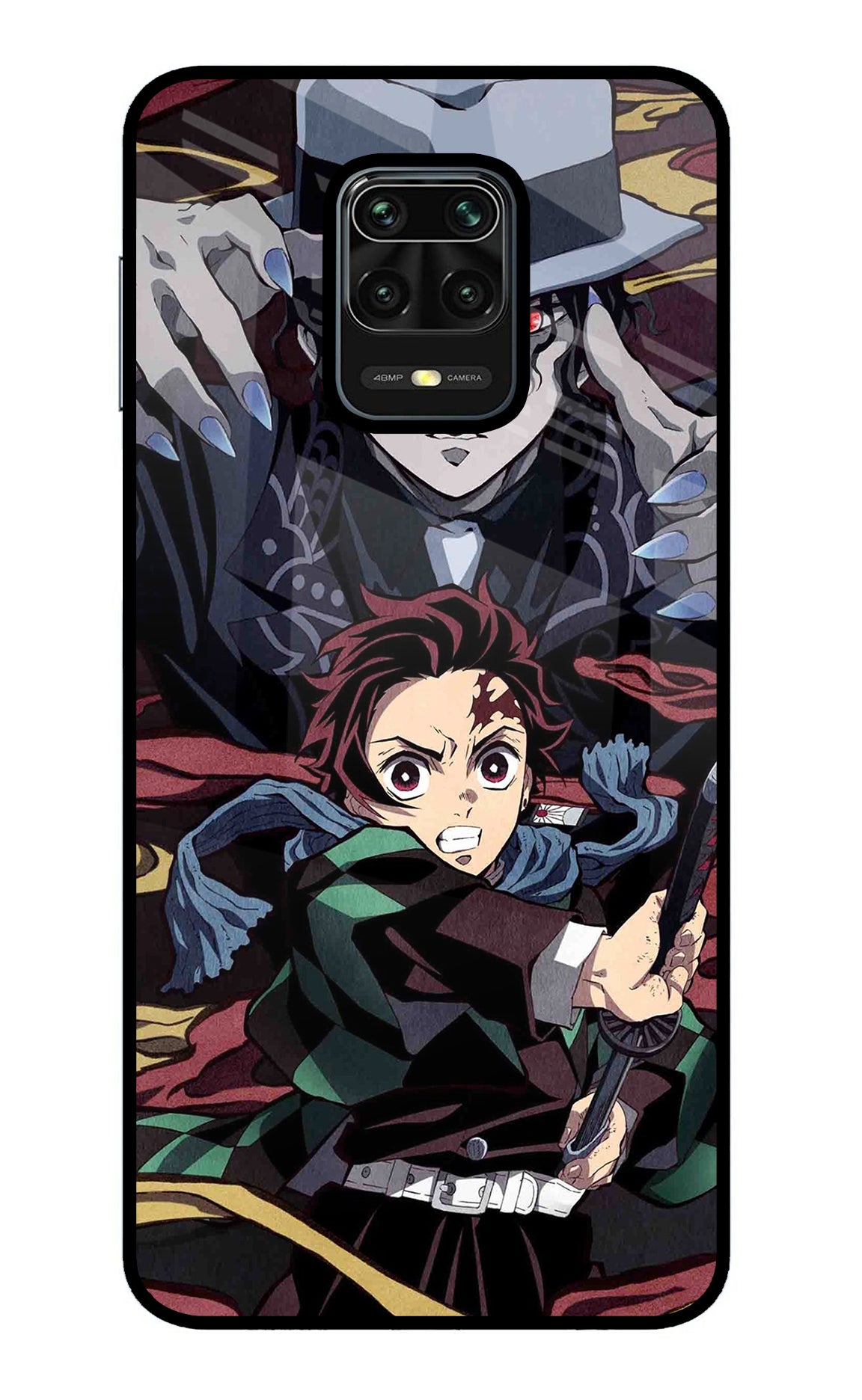 Demon Slayer Redmi Note 9 Pro/Pro Max Glass Case