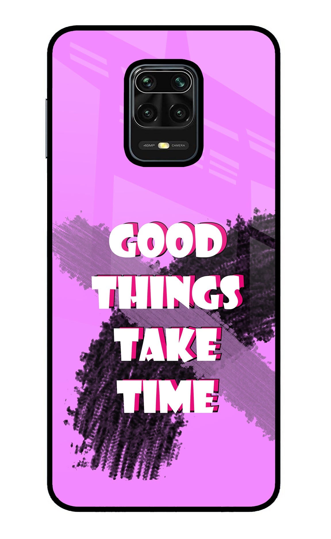 Good Things Take Time Redmi Note 9 Pro/Pro Max Back Cover